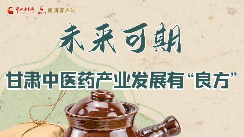 圖解|未來可期！甘肅中醫(yī)藥產業(yè)發(fā)展有“良方”