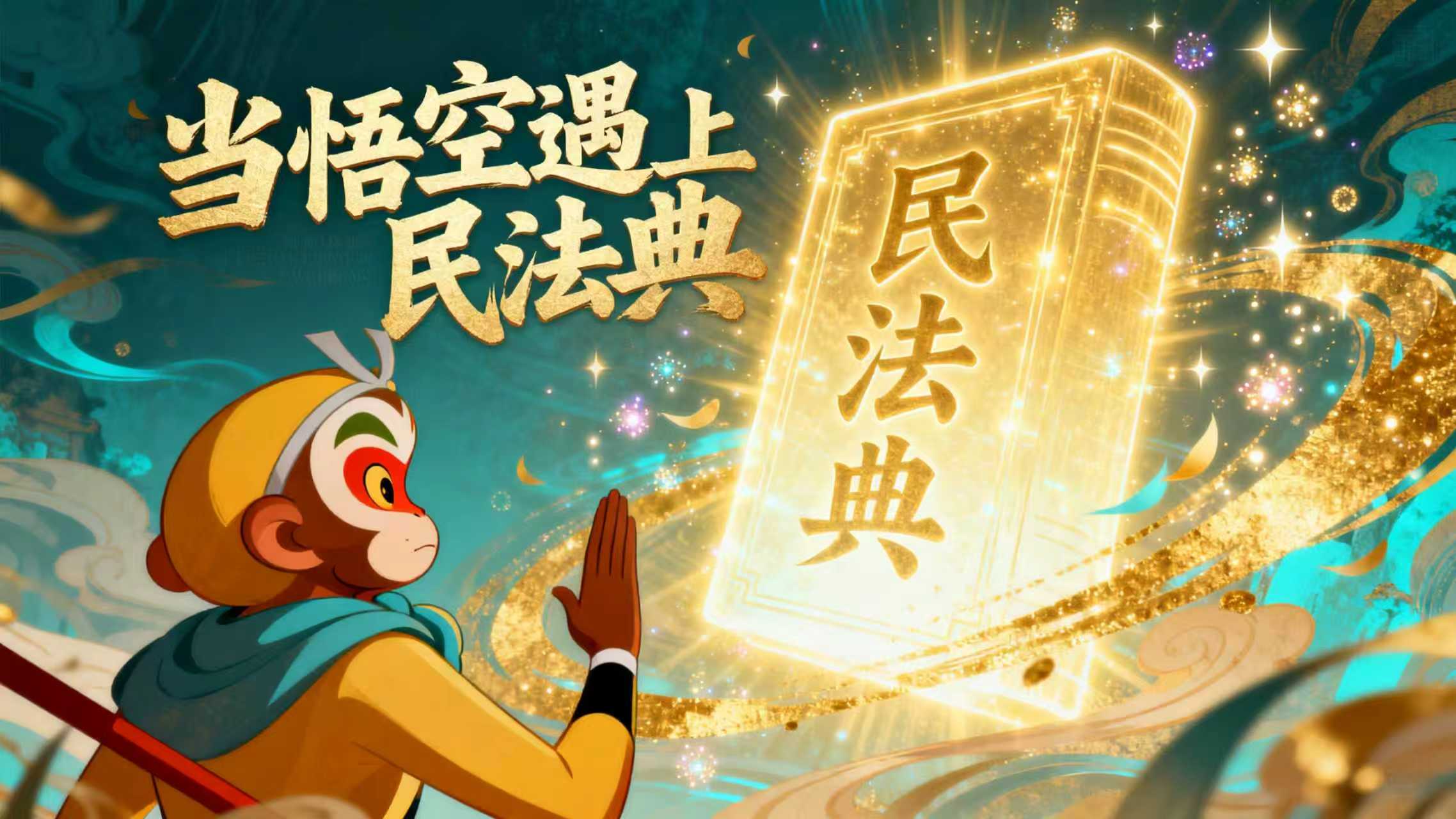 尊憲崇法·網(wǎng)絡普法“甘”快看|當悟空遇上民法典